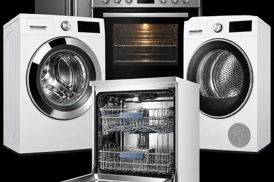 Yerinde servis verdiğimiz çamaşır makinesi, kurutma makinesi, bulaşık makinesi ve fırın